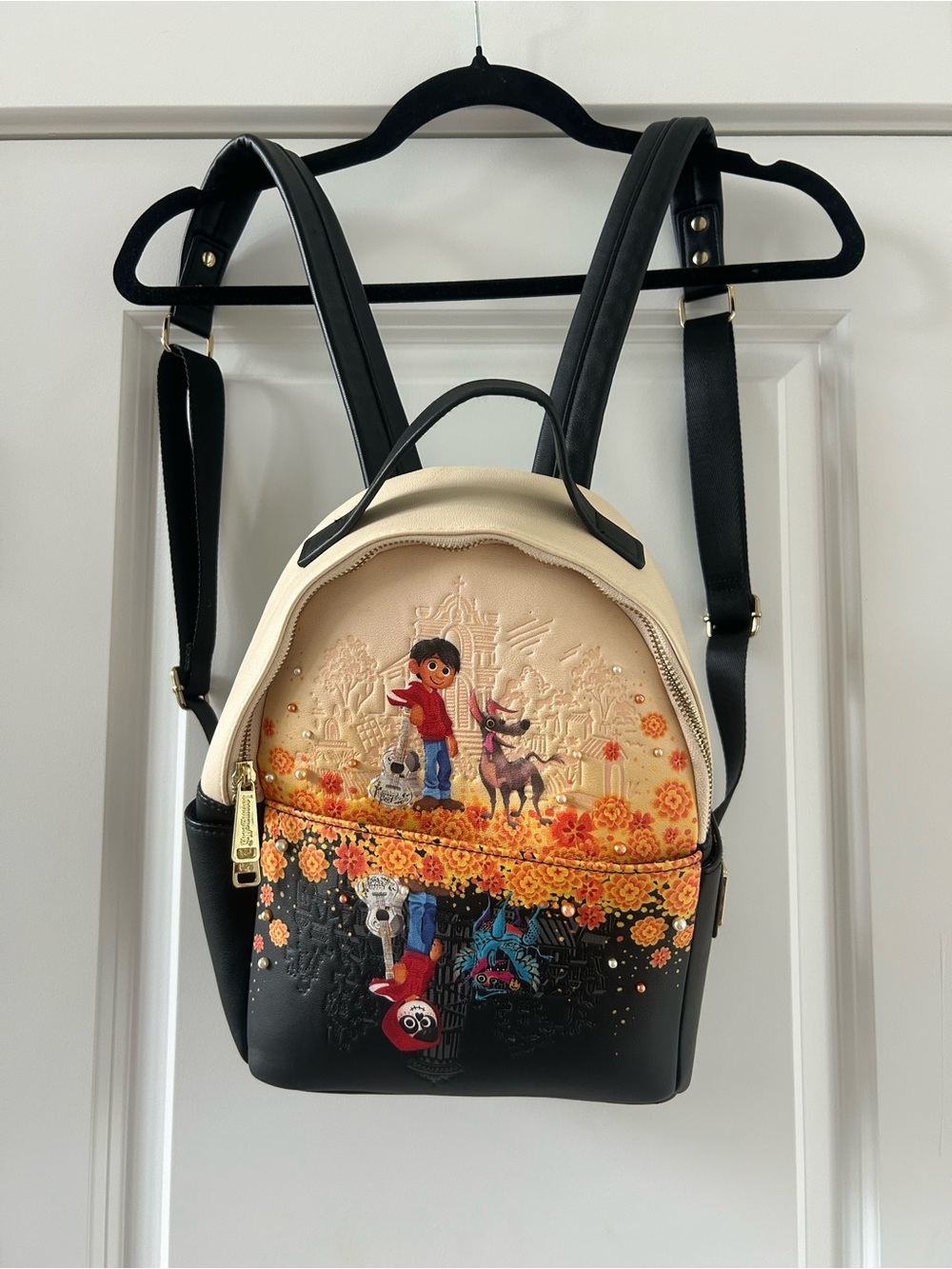 Loungefly Disney Pixar Coco Marigold Mirror Mini Backpack